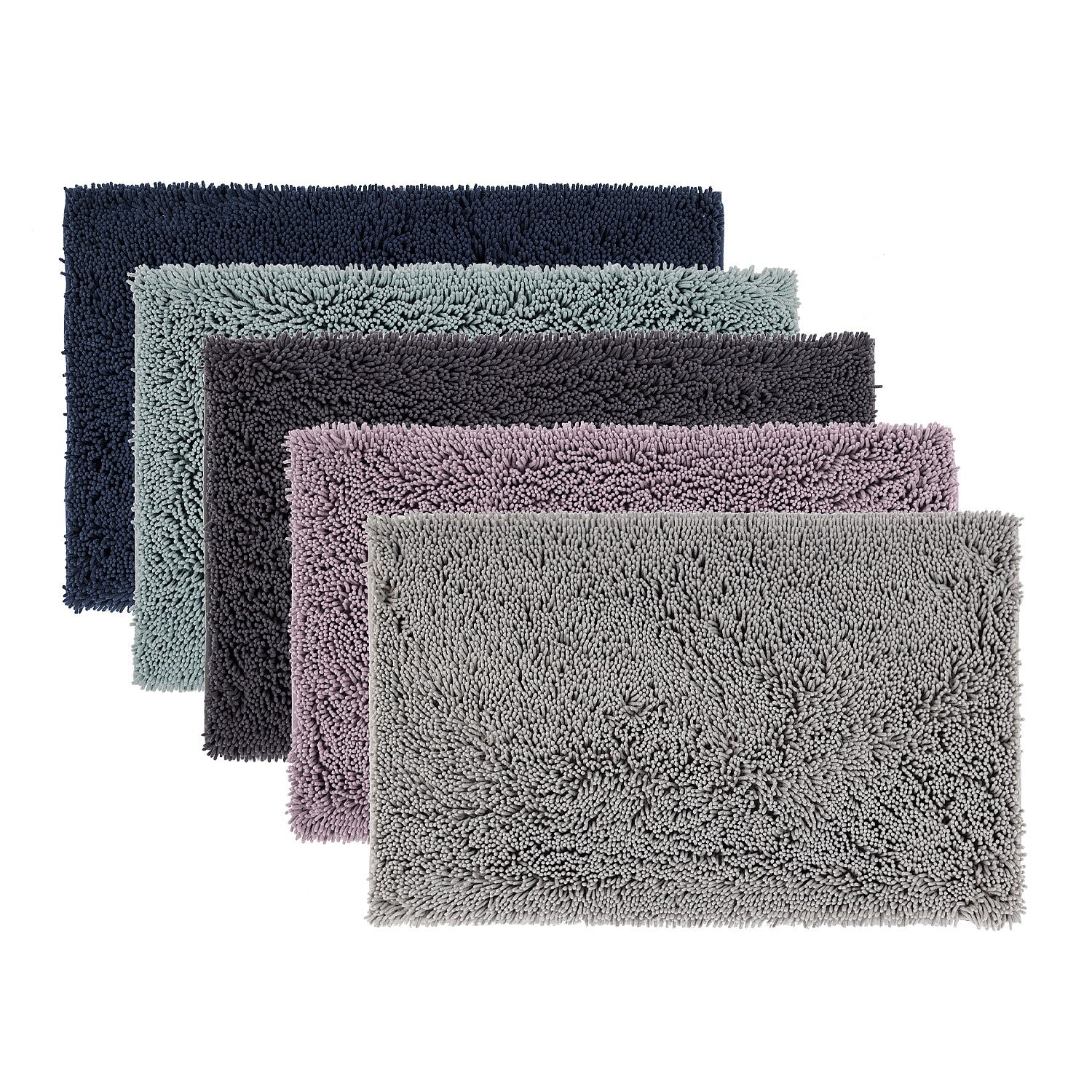 Solace Milly Shaggy Toggle Bathmat