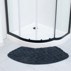 Solace Pebble Curved Shower Mat