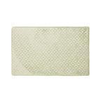 Sea Mist bathmat featuring a soft geometric textured pattern on a clean white background.