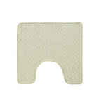 Sea Mist contour bathmat featuring a soft geometric textured design on a clean white background.