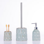 Fieldcrest Carly Stoneware Toilet Brush Holder