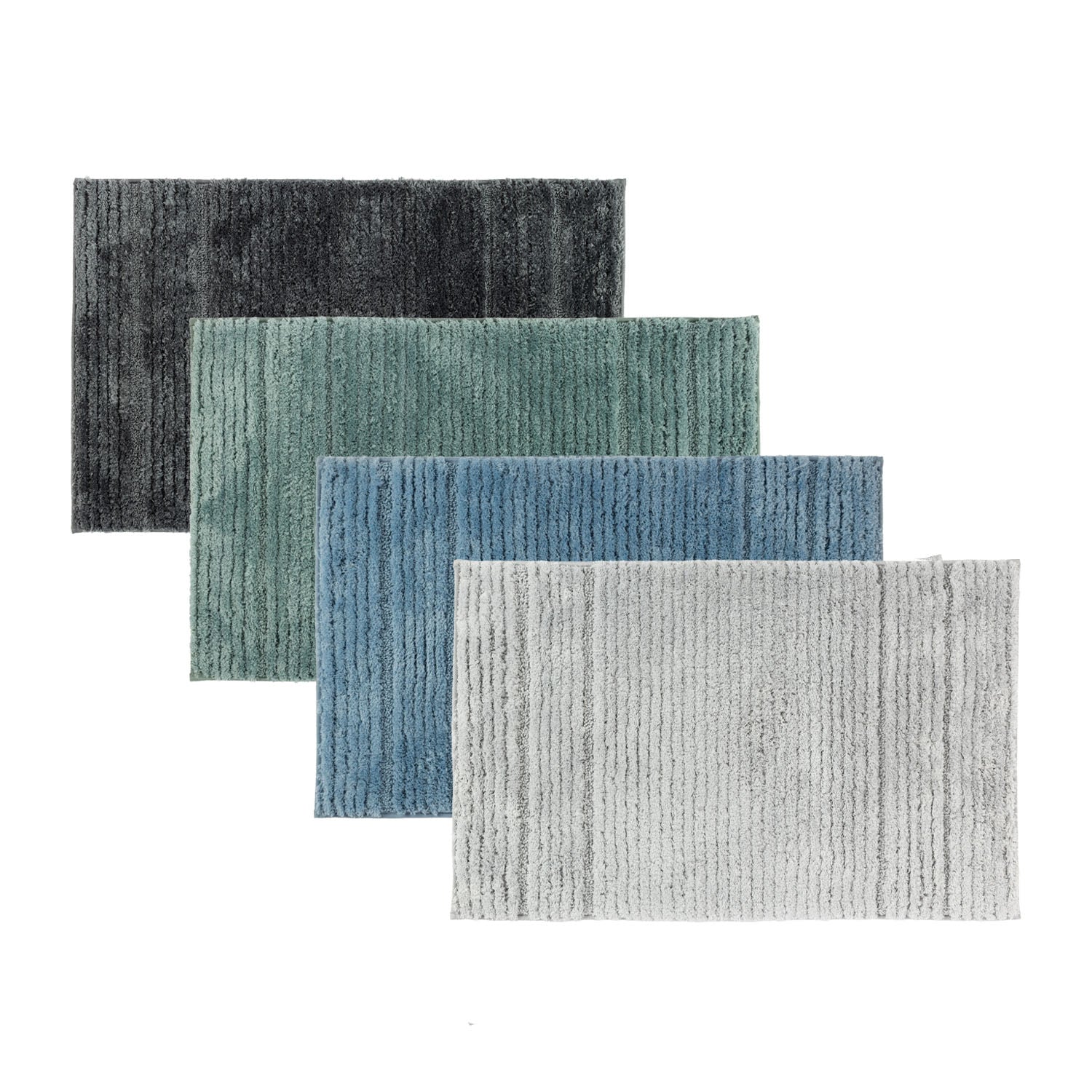 Design Republique Penny Self Stripe Bathmat
