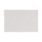 Gracious Living Grace Cotton Bathmat in ivory with a raised floral pattern on a white background.