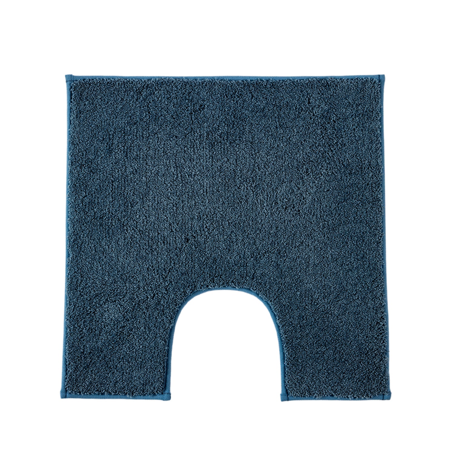 Faded Blue contour bathmat featuring a soft quick-dry textured finish on a clean white background.