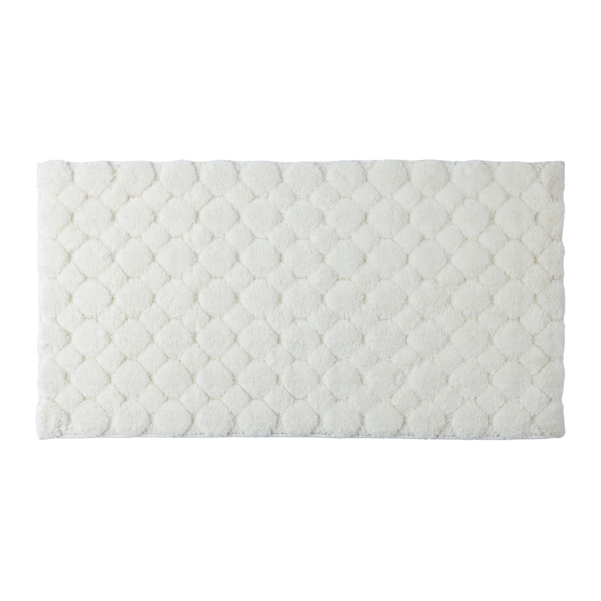 Solace Pebble Runner in Cream featuring a plush textured pebble-inspired design on a white background.