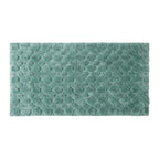 Solace Pebble Runner in Eucalyptus featuring a plush pebble-inspired pattern on a white background.