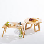 Seaside Supplies Molly Round Portable Picnic Table