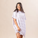 Cove St Tropez Adult Poncho Stone