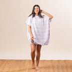 Cove St Tropez Adult Poncho Stone