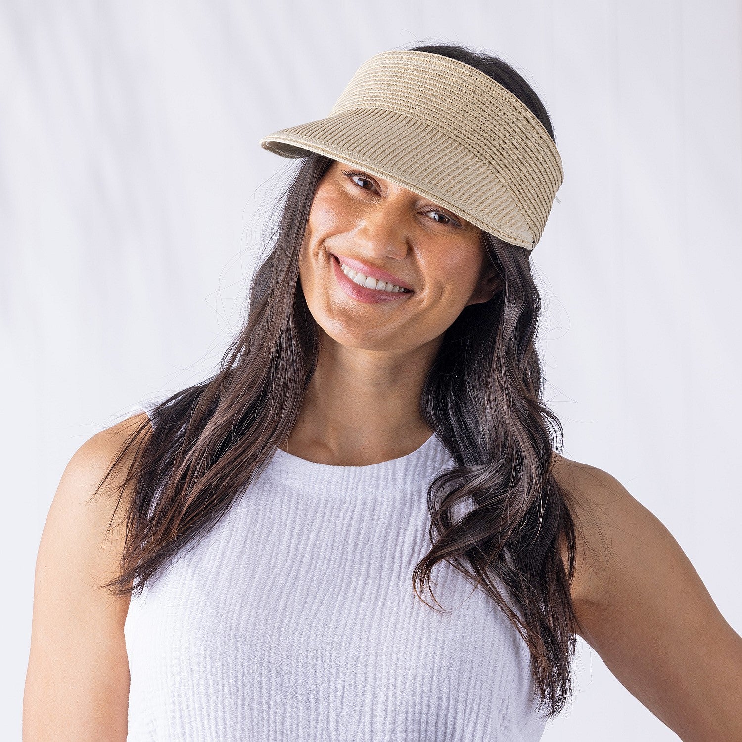 Seaside Supplies Beach Visor Natural