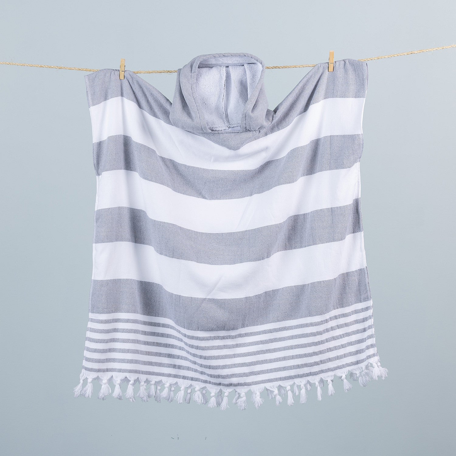 Cove St Tropez Adult Poncho Charcoal