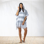 Cove St Tropez Adult Poncho Charcoal