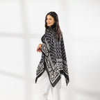 Sirene Jessica Border Print Open Kaftan