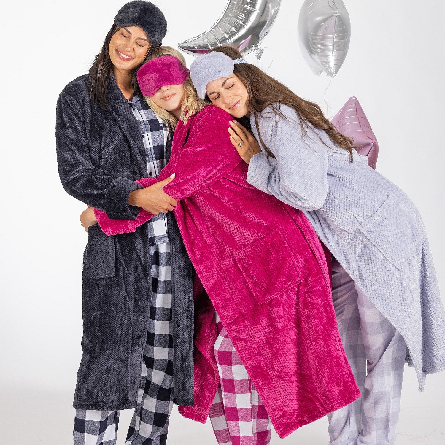 Solace Womens Luxe Honeycomb Bathrobe