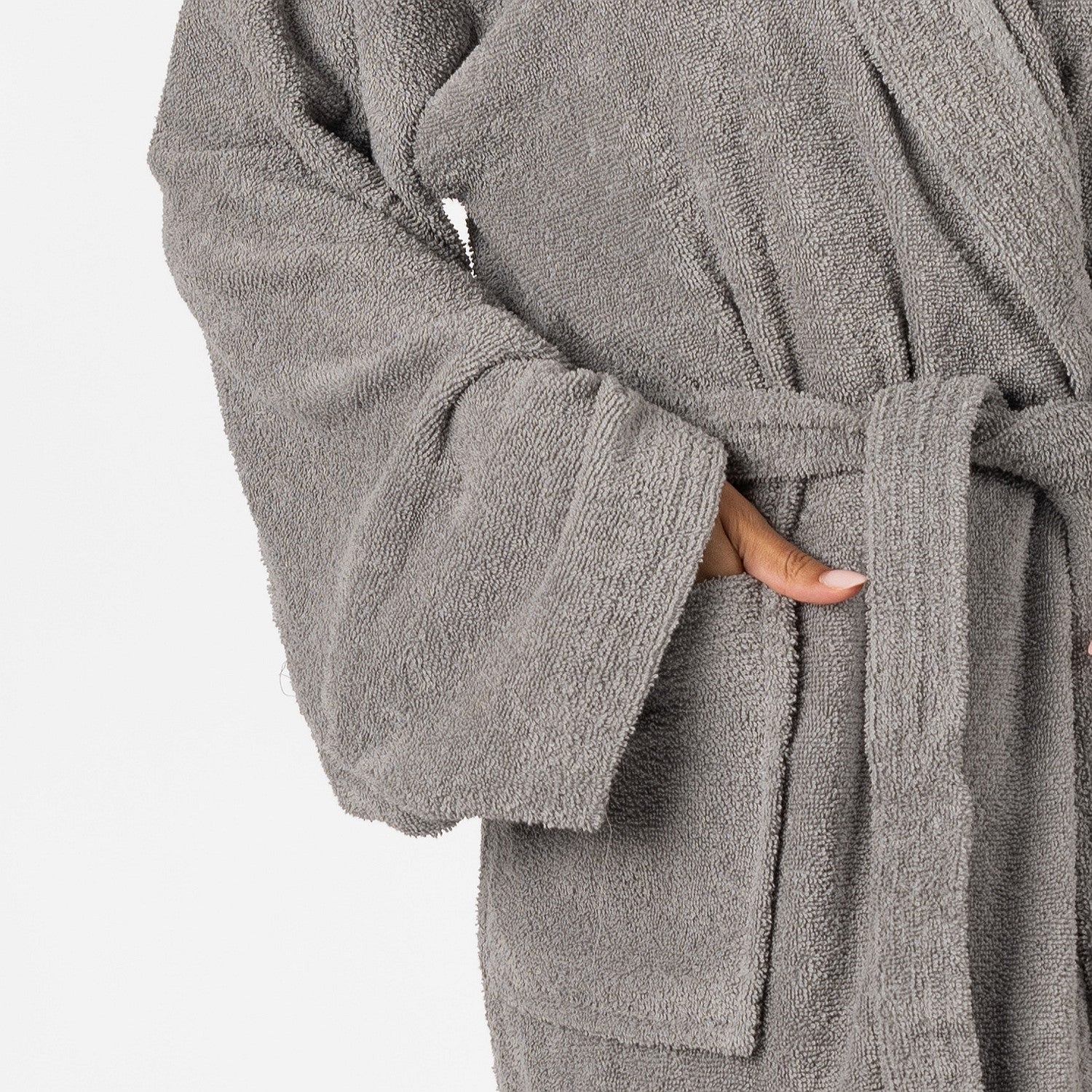 Solace Alexis Cotton Terry Hooded Bathrobe
