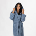 Solace Alexis Cotton Terry Hooded Bathrobe