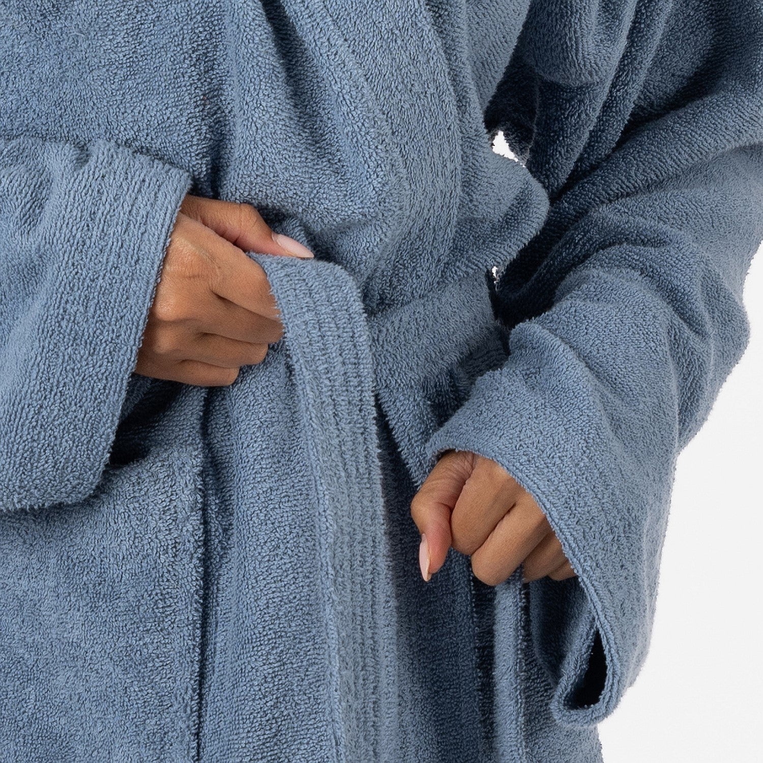Solace Alexis Cotton Terry Hooded Bathrobe