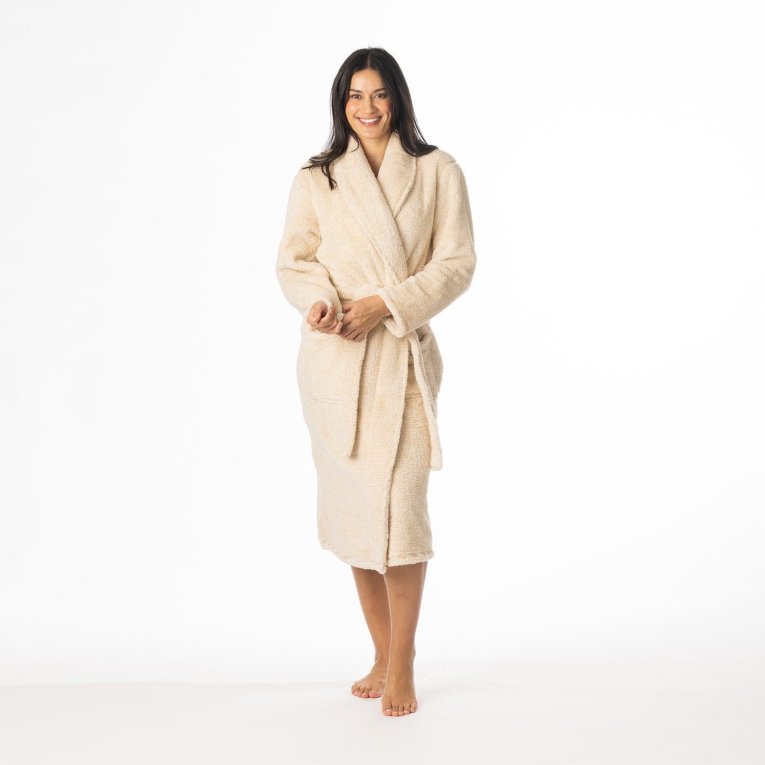 Solace Ali 2 Tone Melange Robe