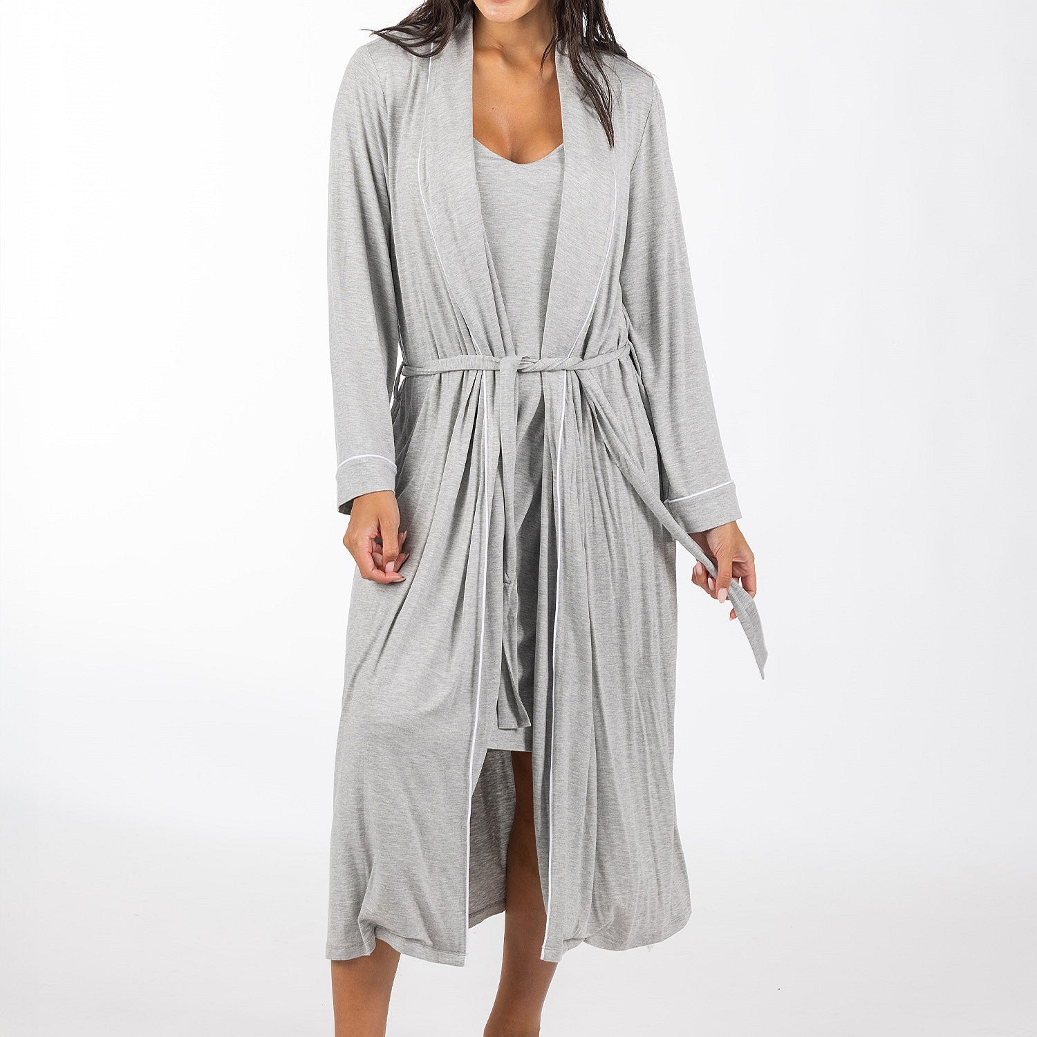 bb&b Sleep Viscose Elastane Long Robe
