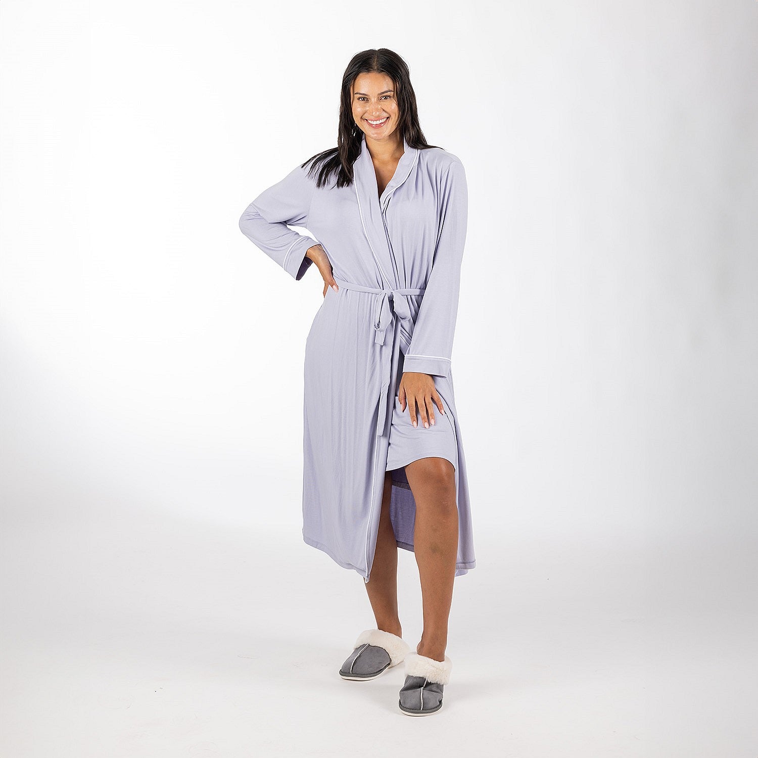 bb&b Sleep Viscose Elastane Long Robe