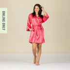 Design Republique Dakota Satin Bathrobe