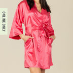 Design Republique Dakota Satin Bathrobe
