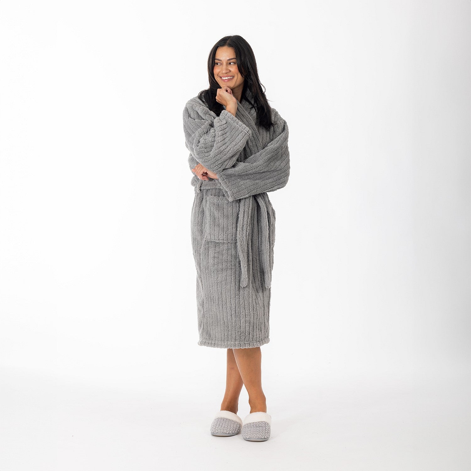 Solace Unisex Ribbed Bathrobe