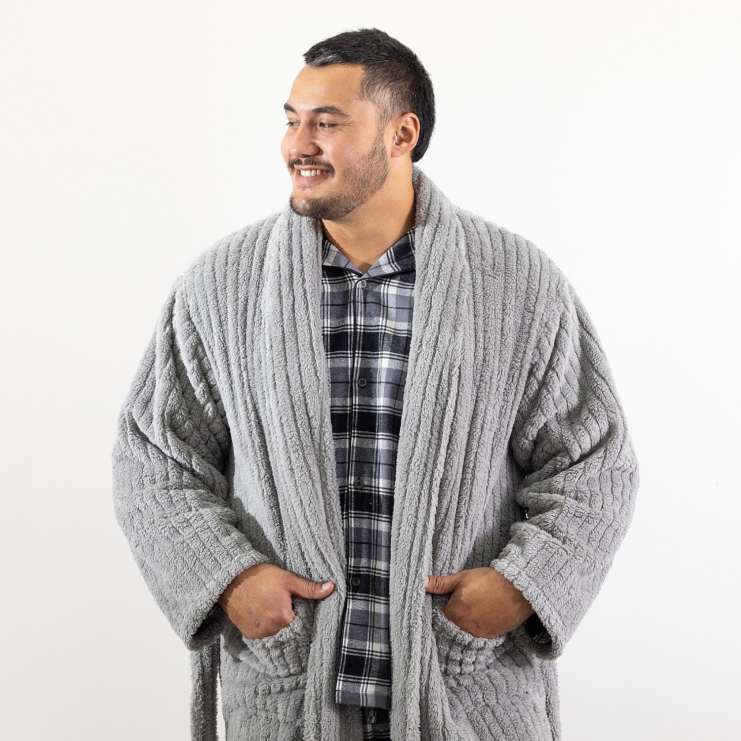 Solace Unisex Ribbed Bathrobe
