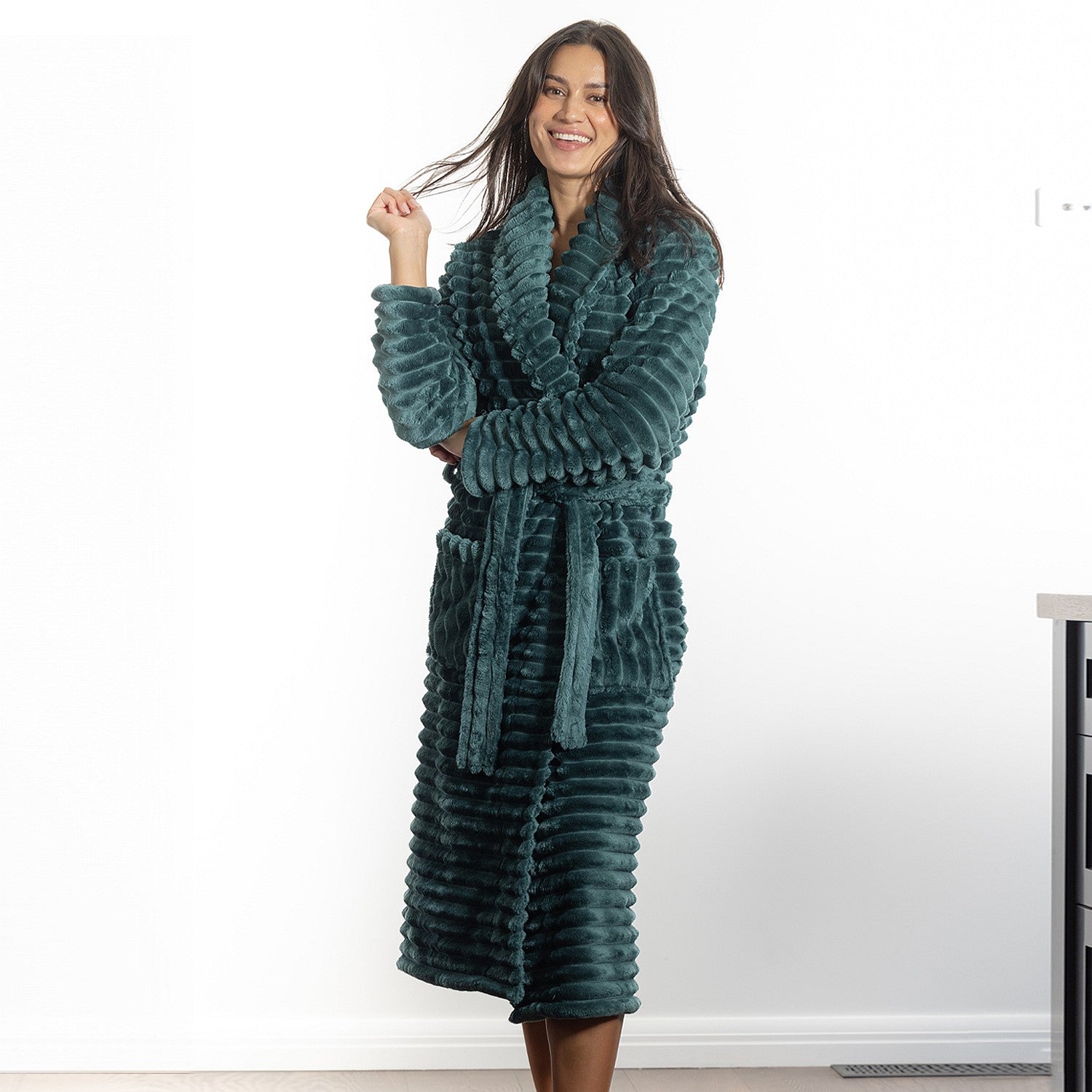 Solace Super Plush Bathrobe 3/4 Length