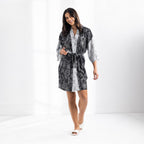 Design Republique Summer Breeze Robe Black & White