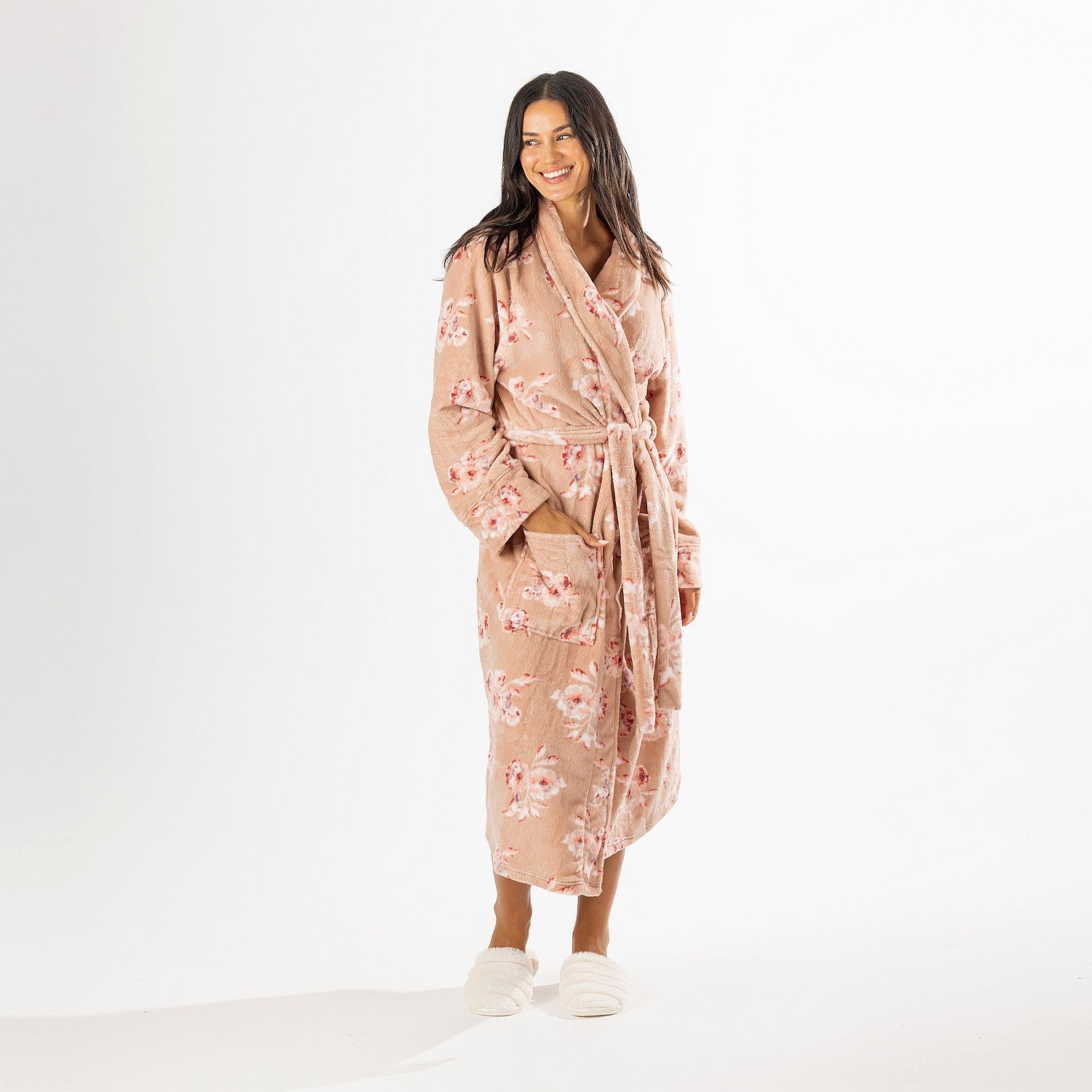 Solace Alexis Printed Bathrobe
