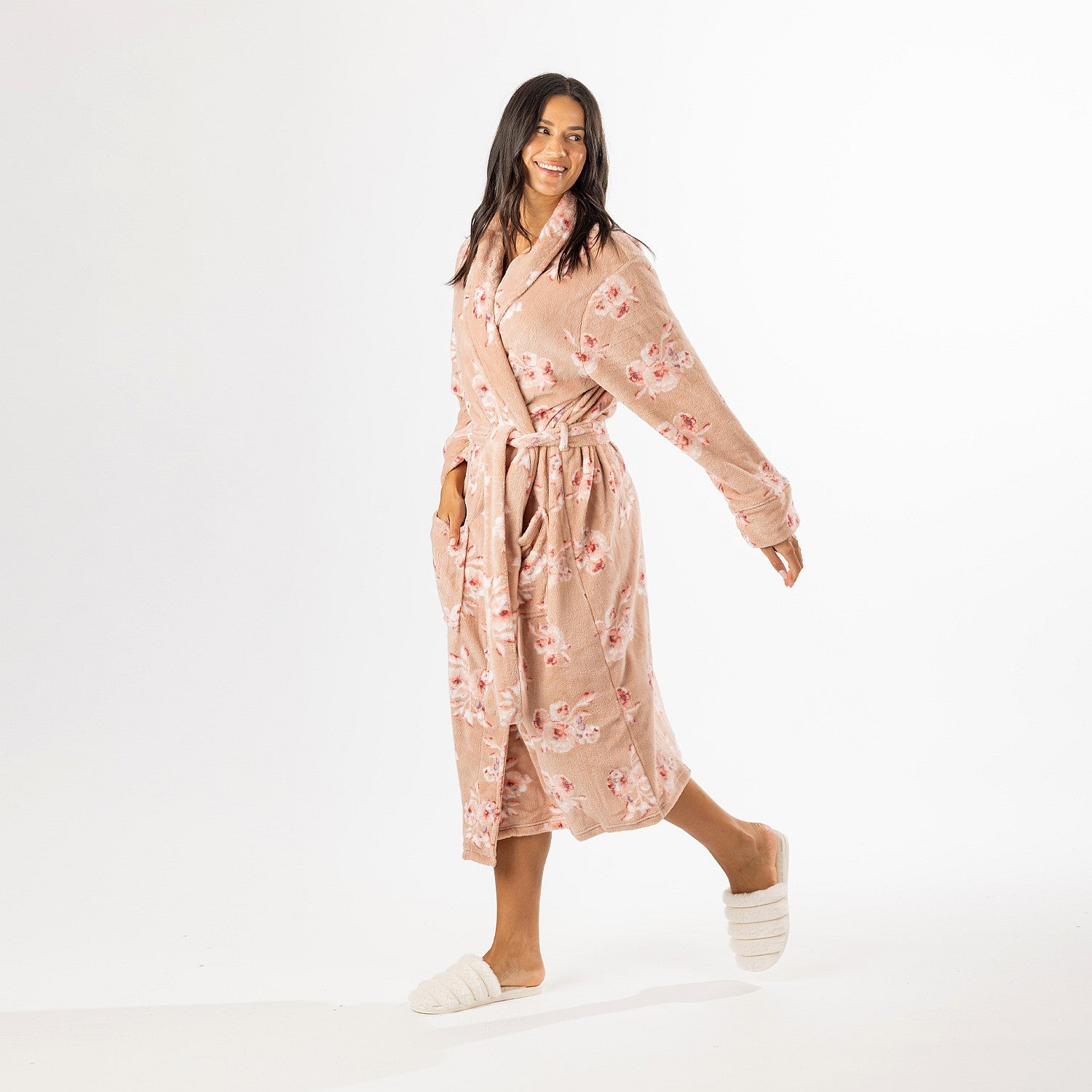 Solace Alexis Printed Bathrobe