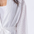 Gracious Living Sienna Embroidered Bathrobe