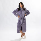 Solace Zip Front Bathrobe