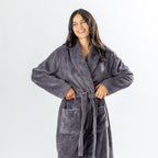 Solace So Soft Plush 3/4 Bathrobe