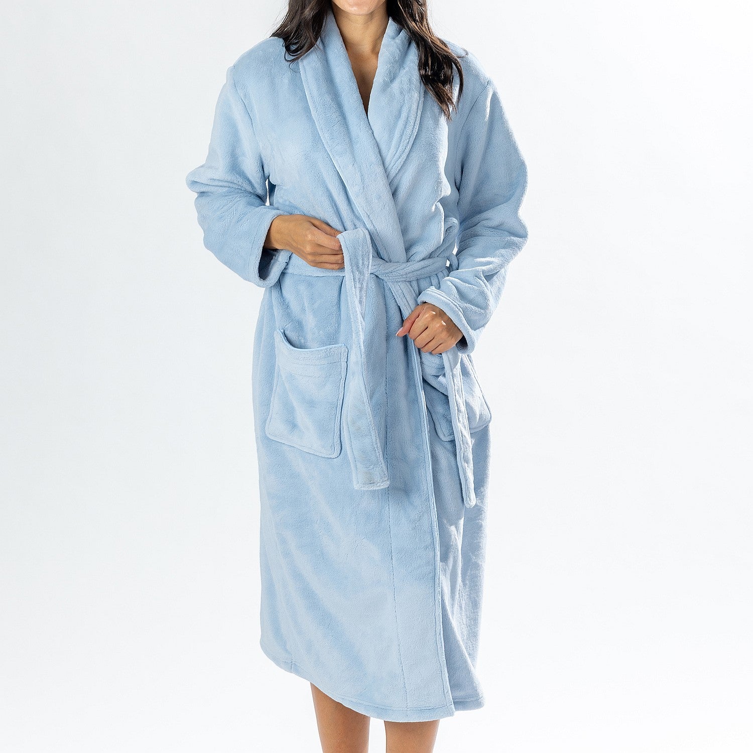 Solace So Soft Plush 3/4 Bathrobe