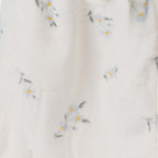 Design Republique Floral Printed 3/4 Length Plush Bathrobe