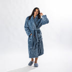 Solace Cody Texture 3/4 Length Bathrobe