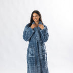 Solace Cody Texture 3/4 Length Bathrobe