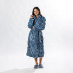 Solace Cody Texture 3/4 Length Bathrobe