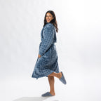 Solace Cody Texture 3/4 Length Bathrobe