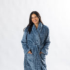 Solace Cody Texture 3/4 Length Bathrobe