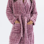 Solace Cody Texture 3/4 Length Bathrobe