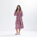 Solace Cody Texture 3/4 Length Bathrobe