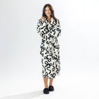 Amparo Endless Bows Bathrobe Ivory