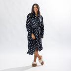 Design Republique Kellie Spot Plush Robe