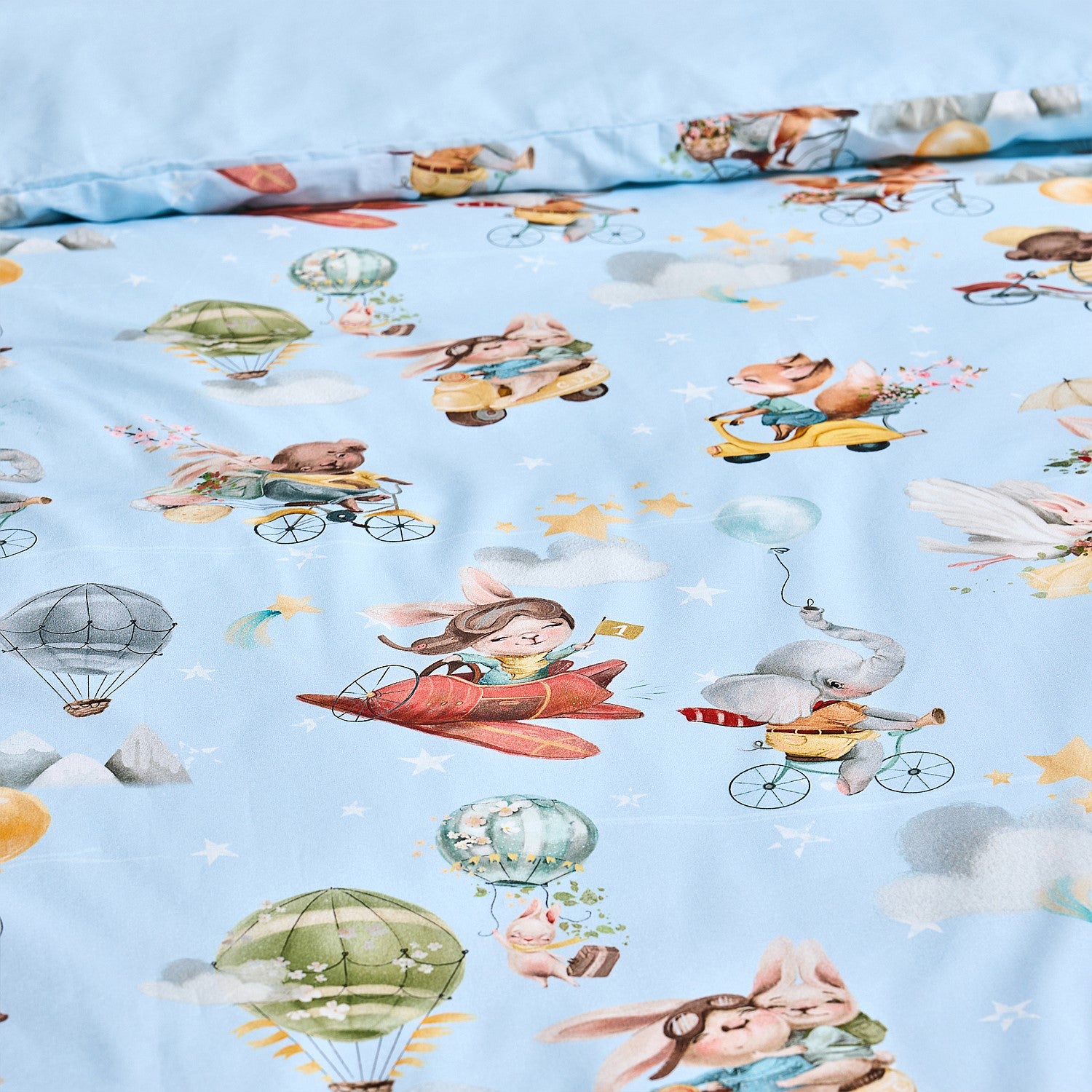 bb&b Kids Woodlands Tightrope Cotton Duvet Cover Set