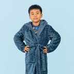 bb&b Sleep Kids Microplush Sherpa Bath Robe