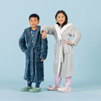 bb&b Sleep Kids Microplush Sherpa Bath Robe