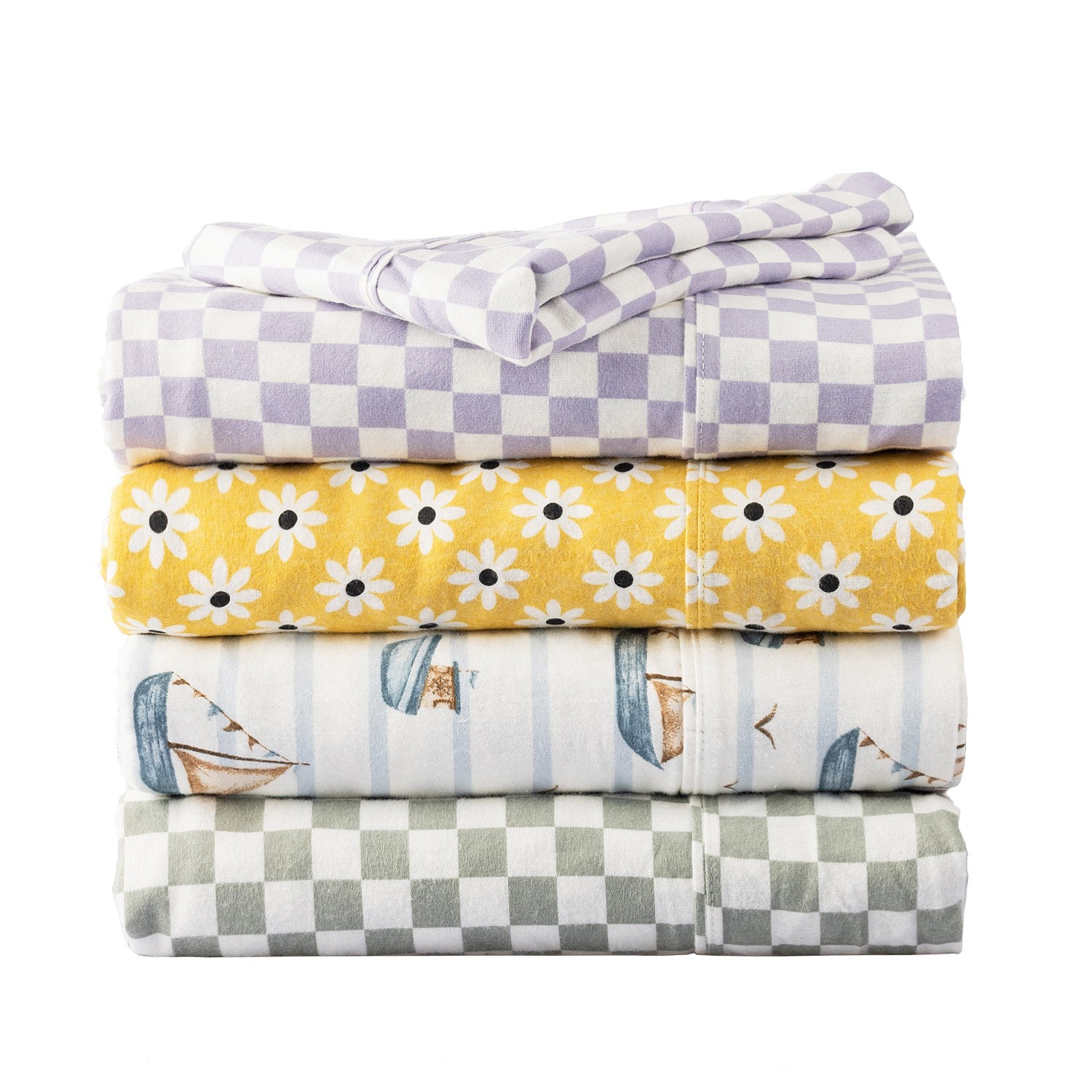 Hush Kids Ditsy Floral Flannelette Sheet Set